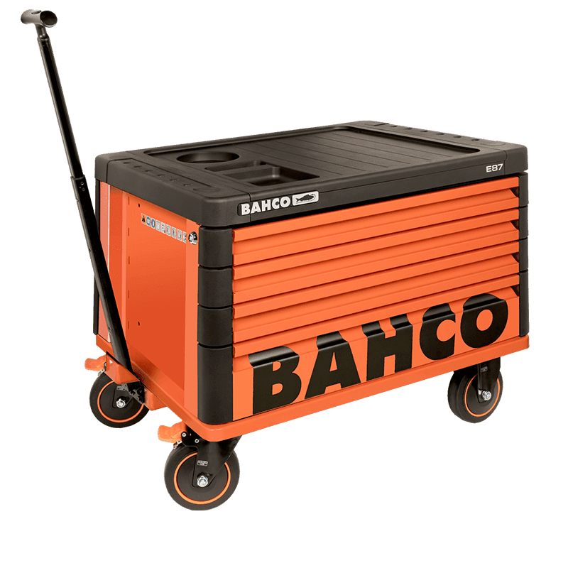 E87 Top chest on wheels with 4 drawers 1DAAT system