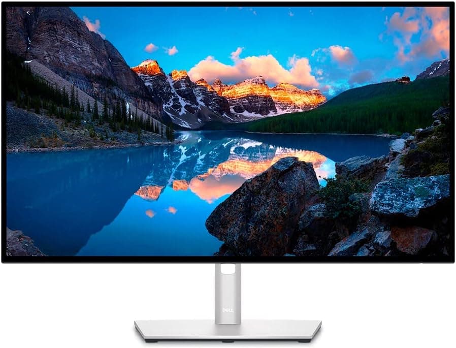 Dell U2723QE UltraSharp USB-C 27 4K UHD (3840x2160) Écran PC, 60Hz, IPS, 5ms, 98% DCI-P3, HDR400, 3x USB-C, 2x DisplayPort, HDMI, 5x USB, RJ45, Garantie 3 ans, Argent