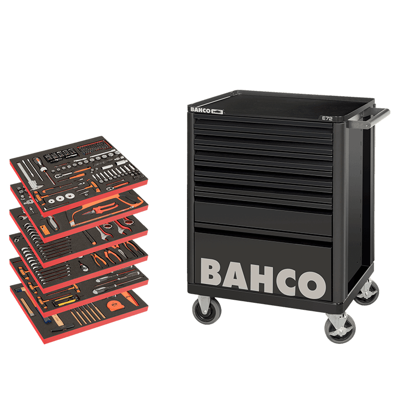 Tool Trolley General Purpose Tool Kit - 346 pcs LARGE